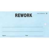 REWORK Tag Blue with String, ESD Safe, 2.75" x 5" 50/Pkg redirect to product page